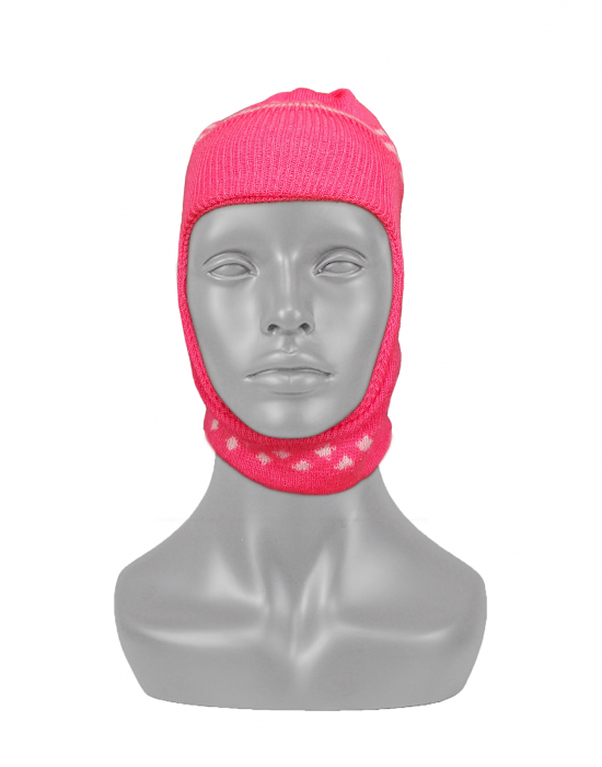 Acrylic Kids monkey cap pink